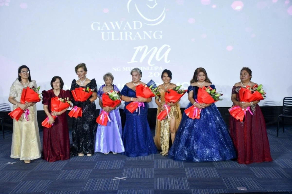 The finalists and barangay winners of the Gawad Ulirang Ina 2026 search in Muntinlupa (Photo from Muntinlupa PIO) 