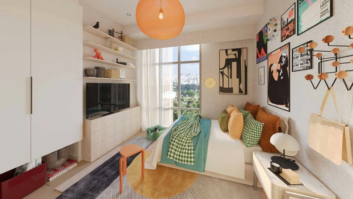 One-bedroom unit