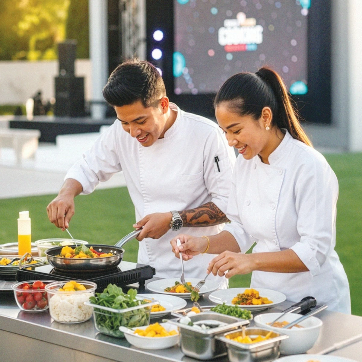 The Culinary Showdown gathered talented young chefs from five Cebu schools and universities to showcase their creativity and innovative take on Cebuano flavors using mangoes as the star ingredient.