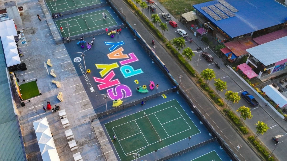 SM City CDO Uptown’s Sky Play courts

