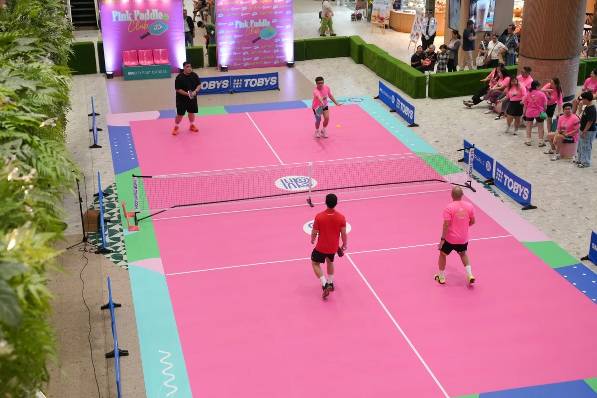 Pink Paddle Club at SM City East Ortigas
