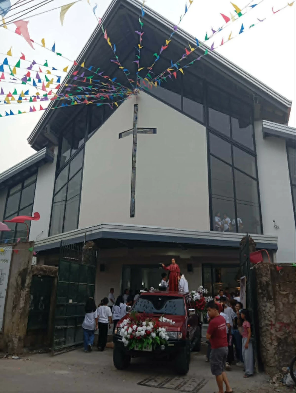 The newly built Parish Church of Saint Joseph Marello continues to draw parishioners at its new site at Sitio Loreland in Barangay San Roque, Antipolo City. (Photo by Nel Andrade/Manila Bulletin)