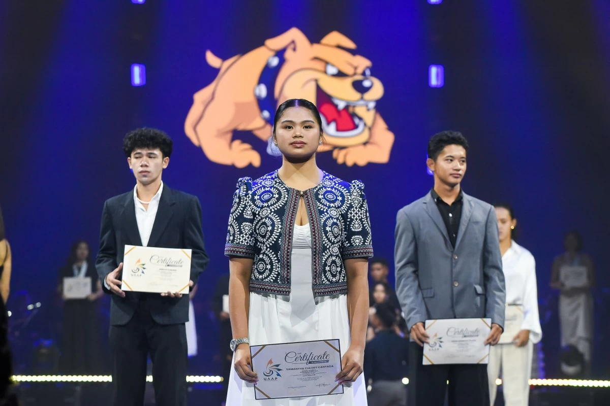 NU awardees during the UAAP closing ceremonies (UAAP Media)