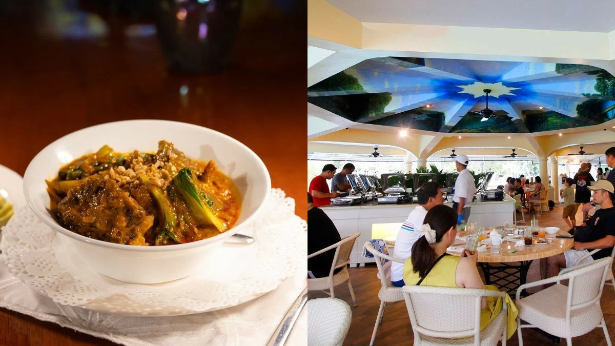 Kilimanjaro Kafe and its famed 'World's Best Kare-Kare' (Photos: Plantation Bay)