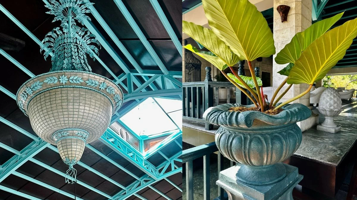Elements of the resort's grand lobby (Photo: Rey Ilagan/Manila Bulletin)