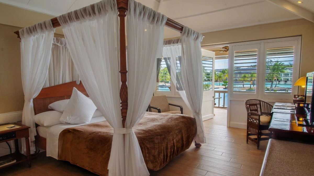 Bedroom of Iguazu Suite (Photo: Plantation Bay)