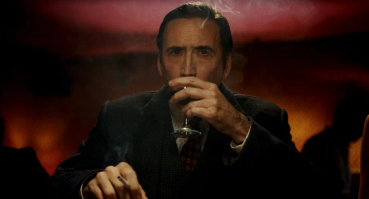 CAGE MAN Nicolas Cage reprises his role as The Spider
