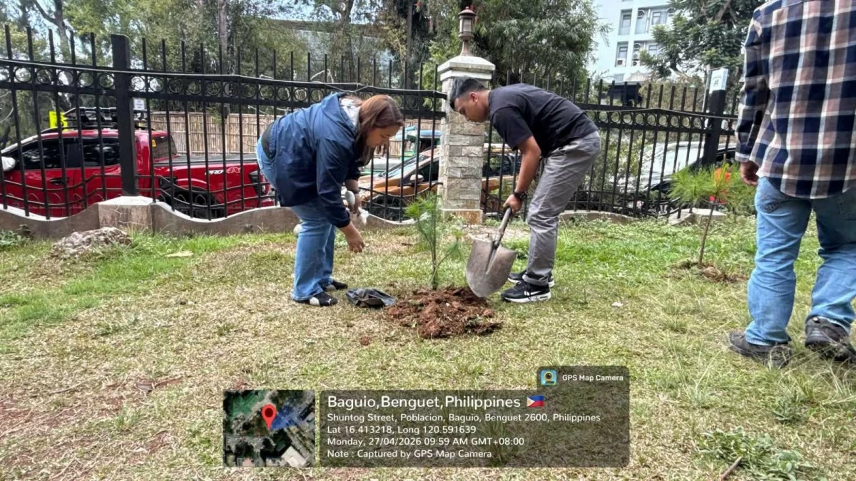 TREE planting in Baguio. (FB) 