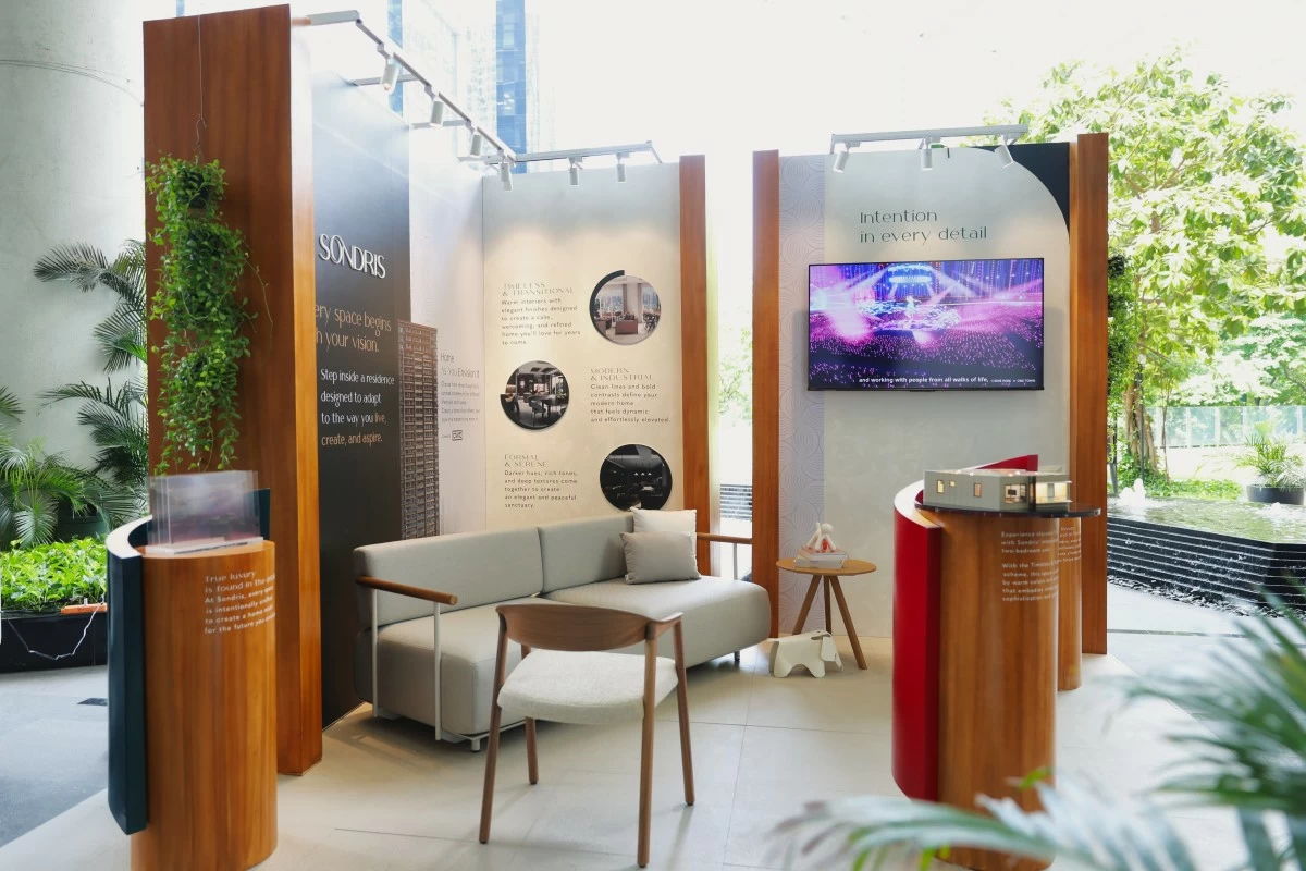 Sondris display booth (Photo: Arthaland)