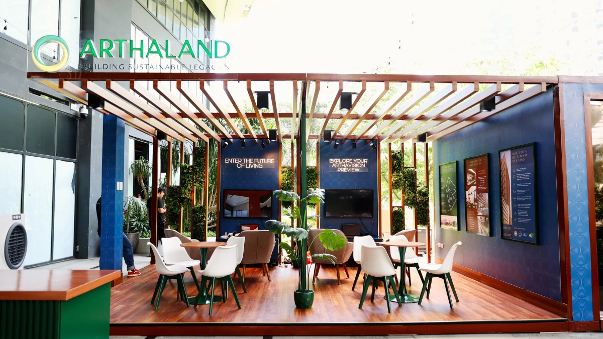 The Arthaland VR booth (Photo: Arthaland)