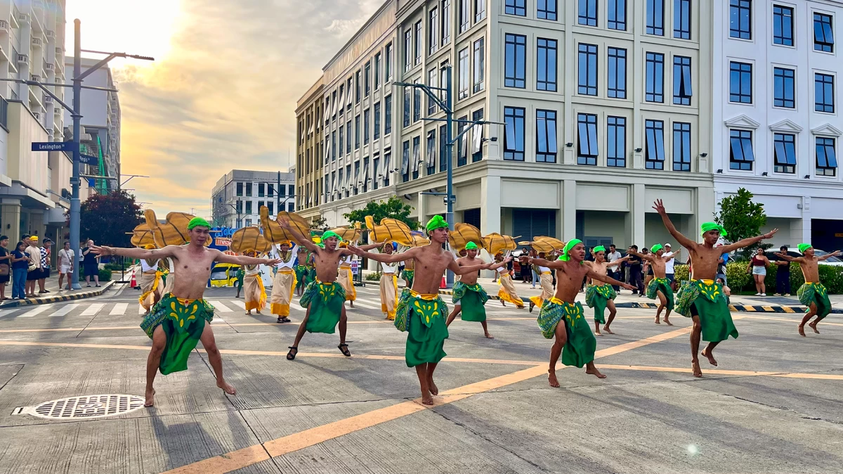 Dancers from various barangays and communities in Bacolod City showcased vibrant performances celebrating the city's iconic chicken inasal.