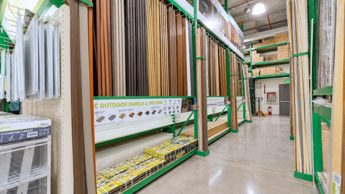 P.Tech building materials section (Photo: Wilcon Depot)