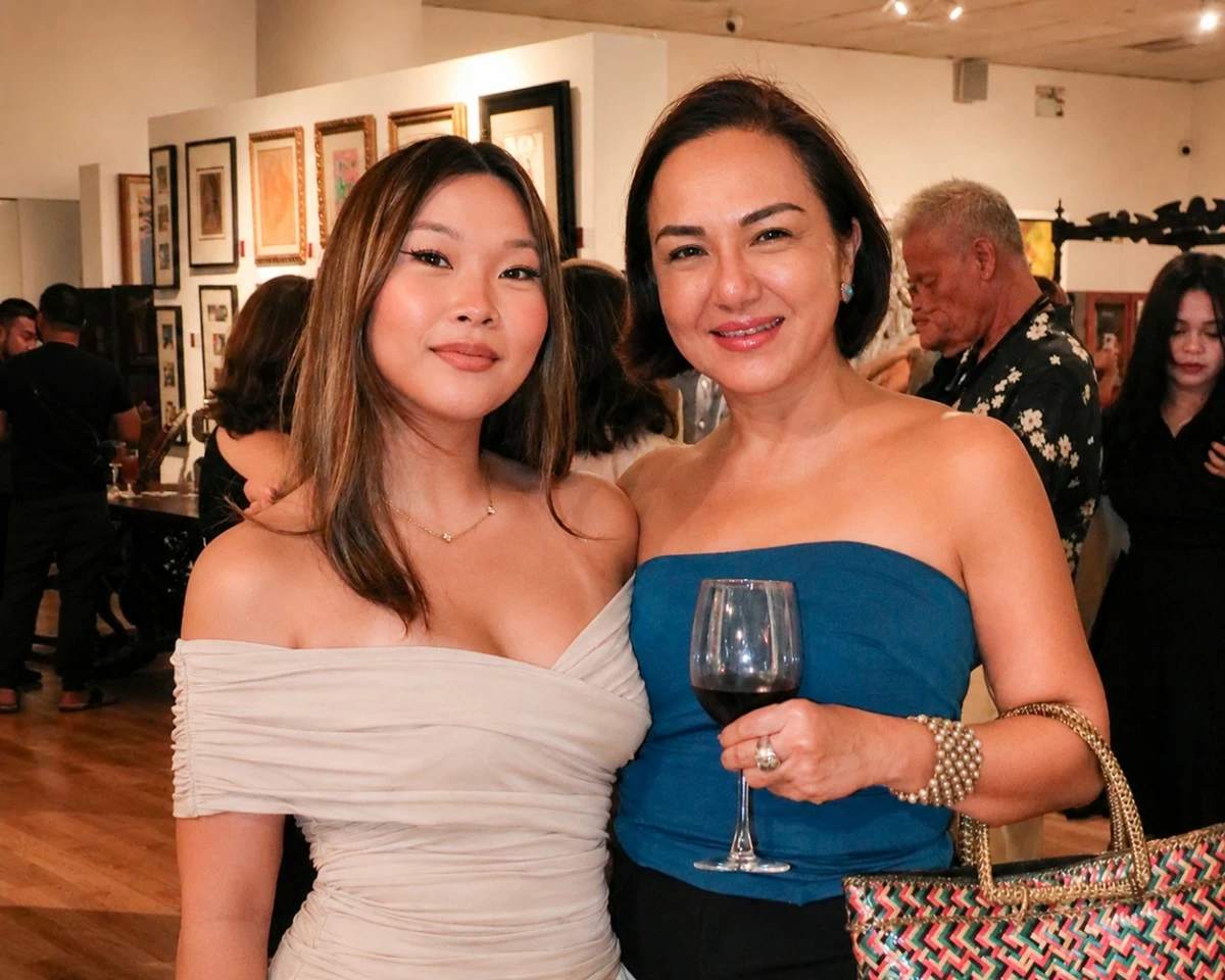 Therese Balmori and Cristina Romualdez Velez