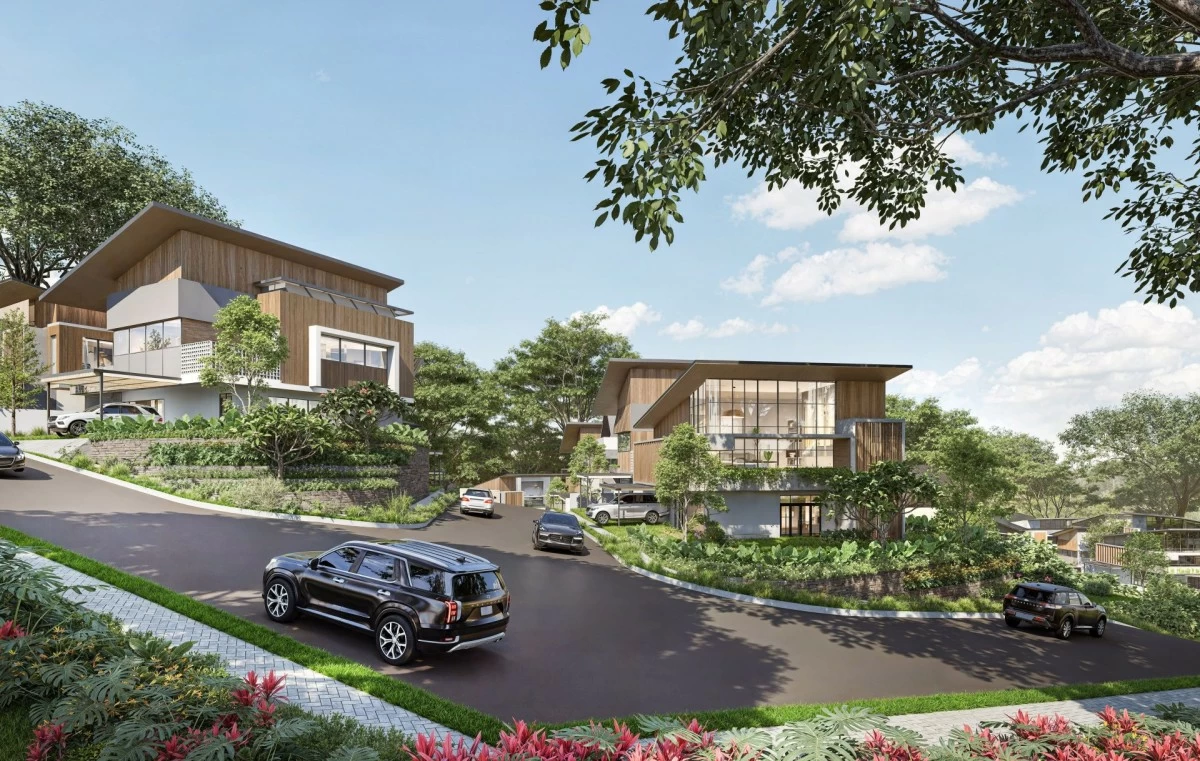 Samanean at Paradise Farms (Artist's perspective: Rockwell Land)