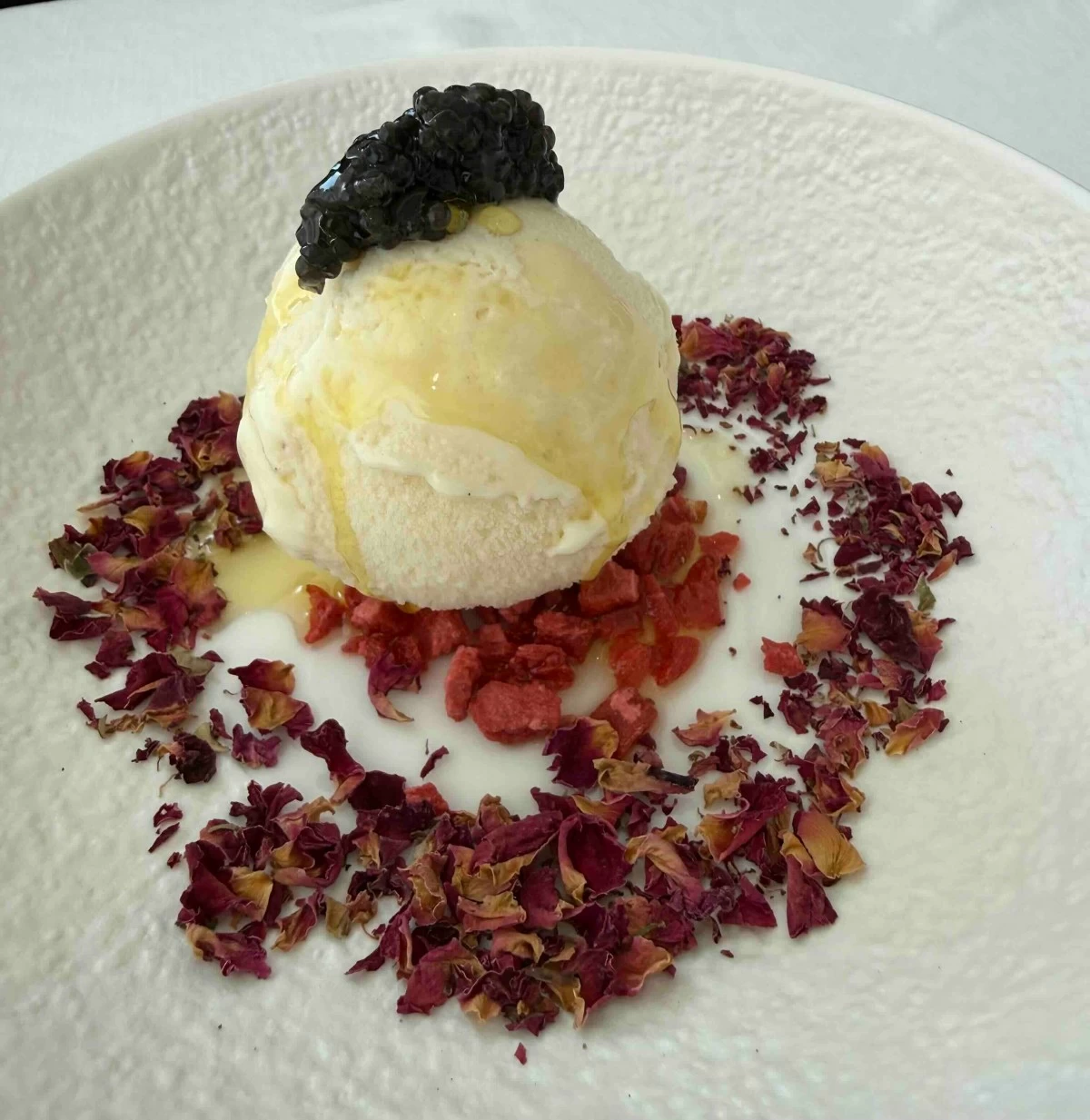Homemade Gelato with Caviar and Salt (Photo: Philip Cu Unjieng)