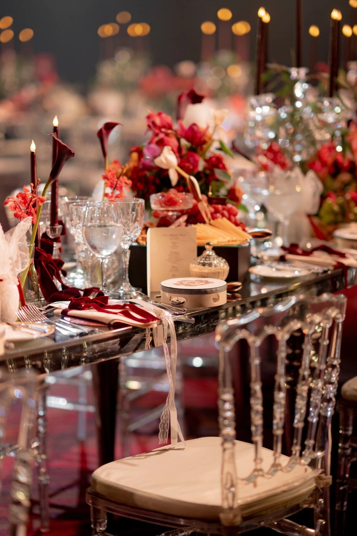 Floral arrangement for Monica Concepcion and Henry Kole