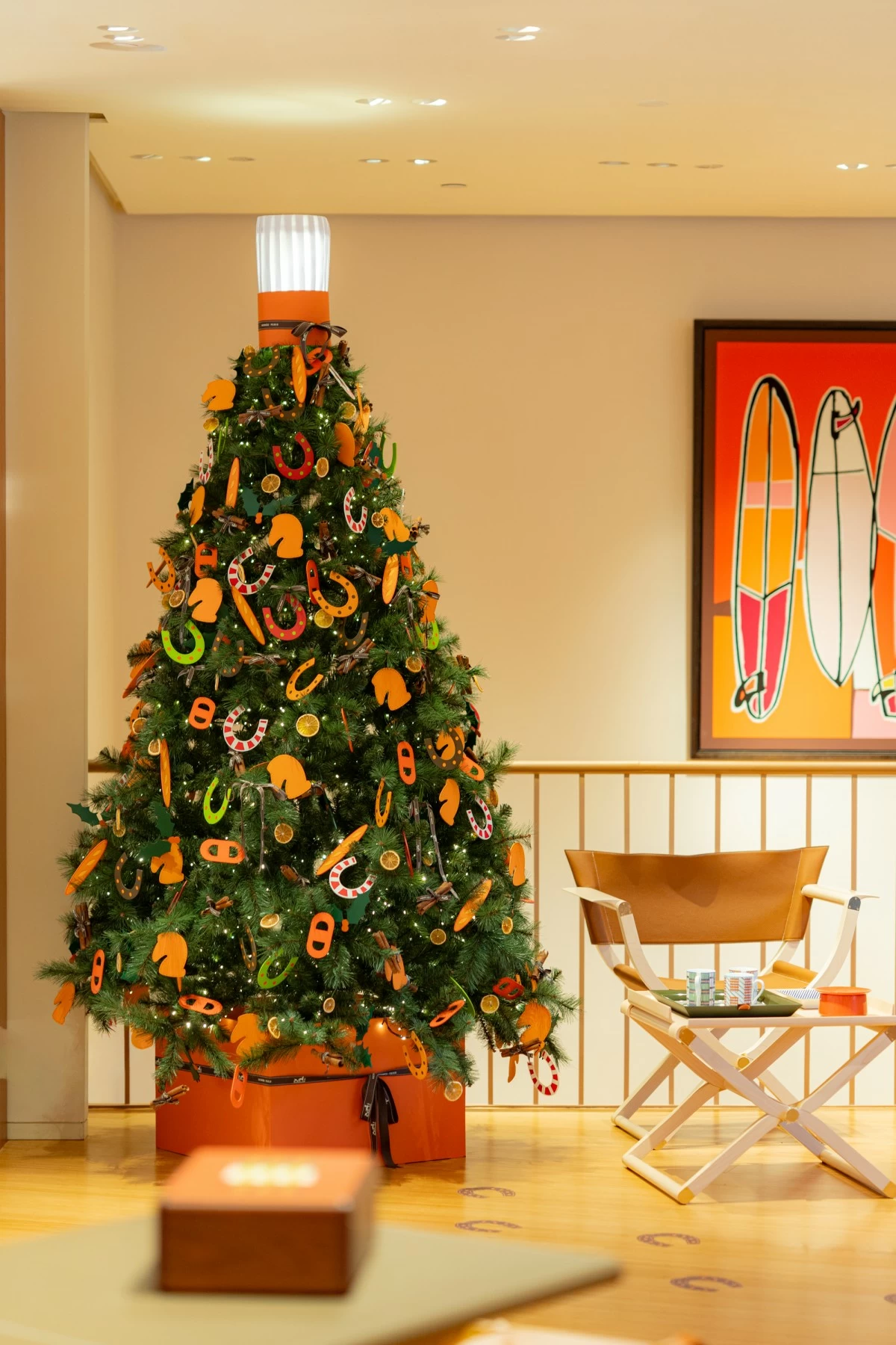 Christmas tree design for Hermes 