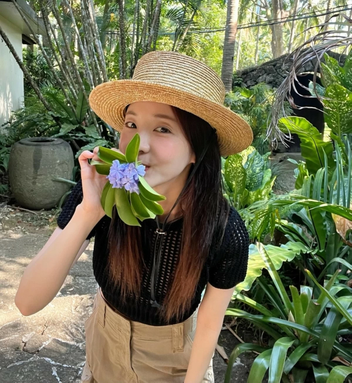 Sandara Park in the Philippines (Instagram) 
