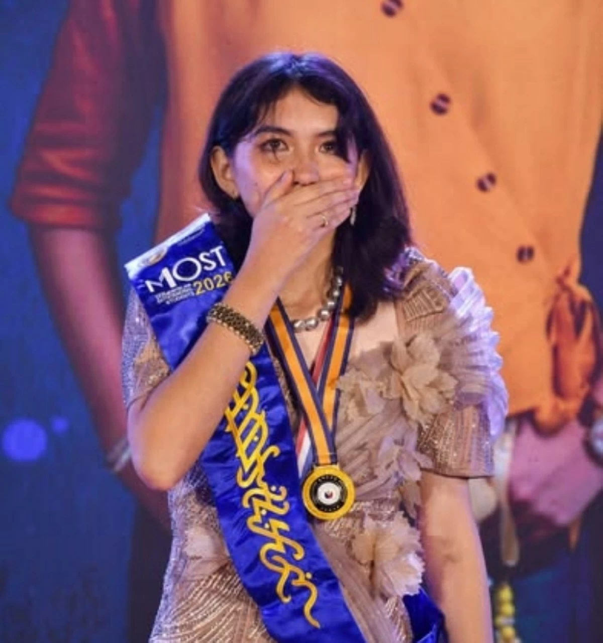 Anne Van Tuin of De La Salle Santiago Zobel School ranked No. 1 in the Ten Muntinlupa Outstanding Students (10MOST) 2026 search. (Photo from Muntinlupa PIO)