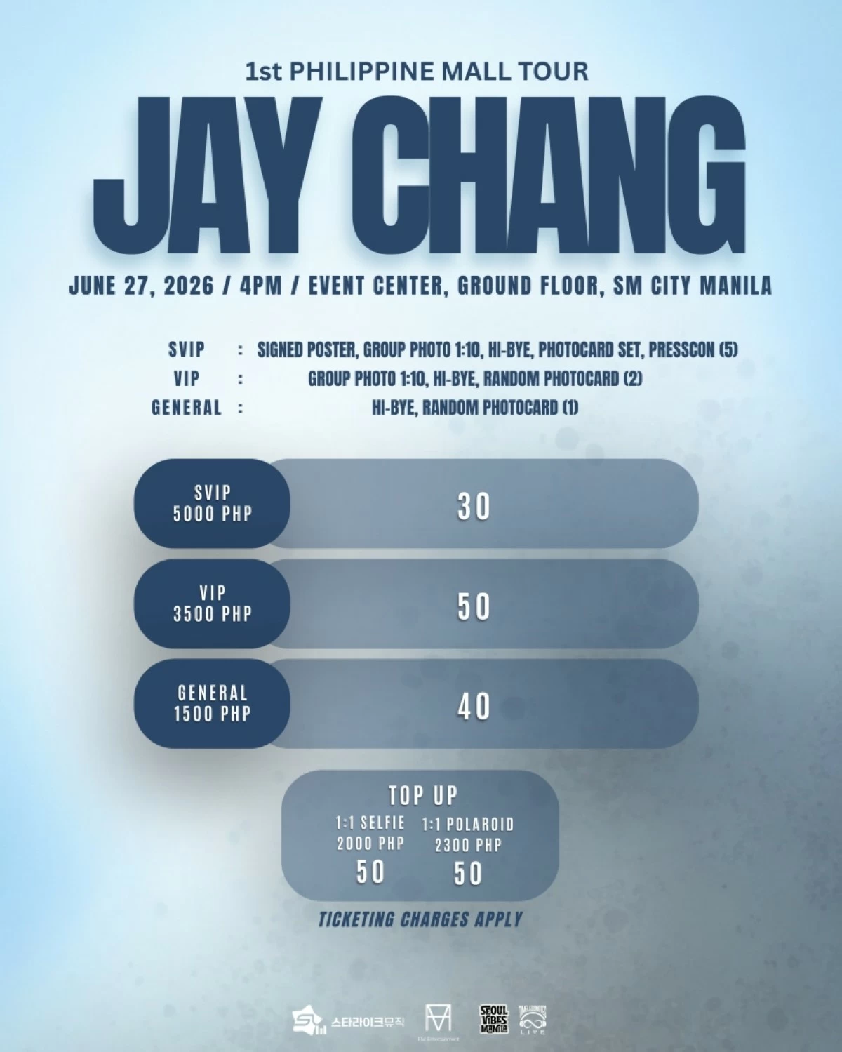 Perks for the mall tour at SM City Manila (Seoul Vibes Manila) 