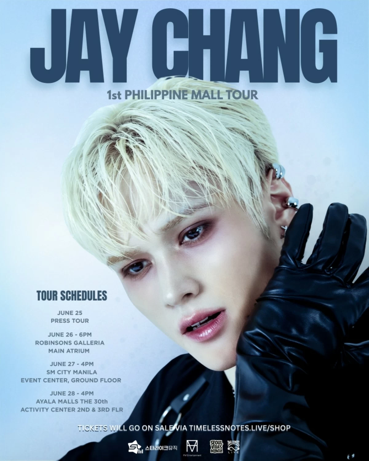 Jay Chang will hold his first-ever mall tour in the Philippines (Seoul Vibes Manila) 