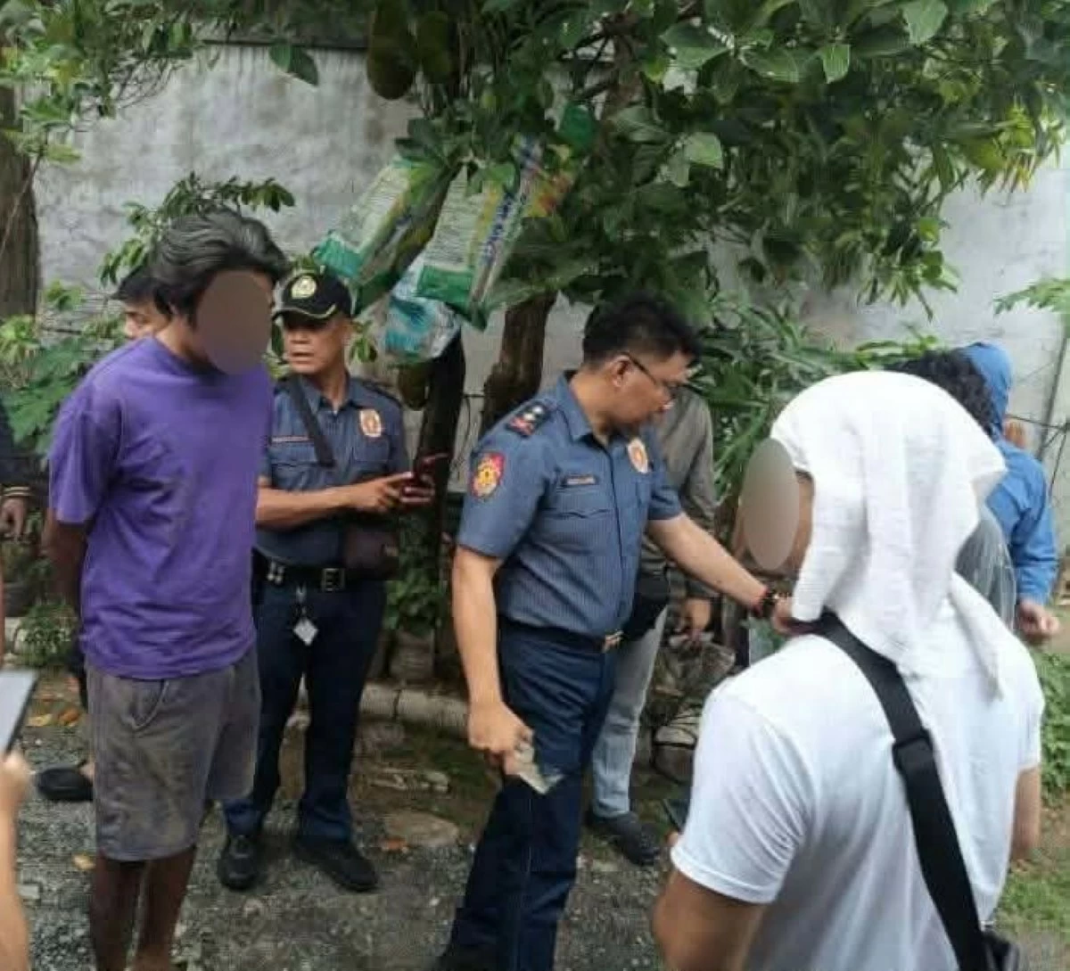 Personnel of the Eastern Police District seize several suspected carnapped vehicles, along with helmets and balaclavas linked to alleged members of a carnapping group. (Photos from EPD)