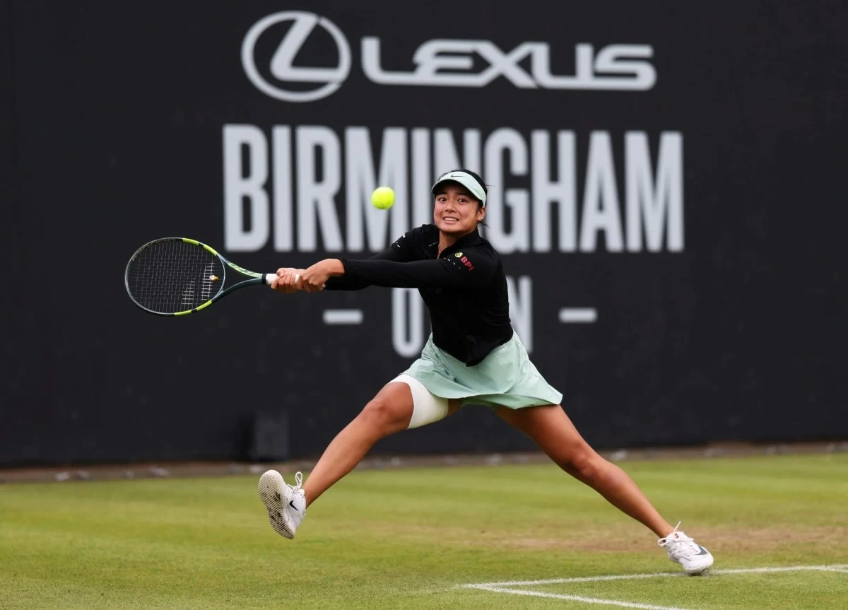 Alex Eala wins her second WTA singles title. (Birmingham Open)