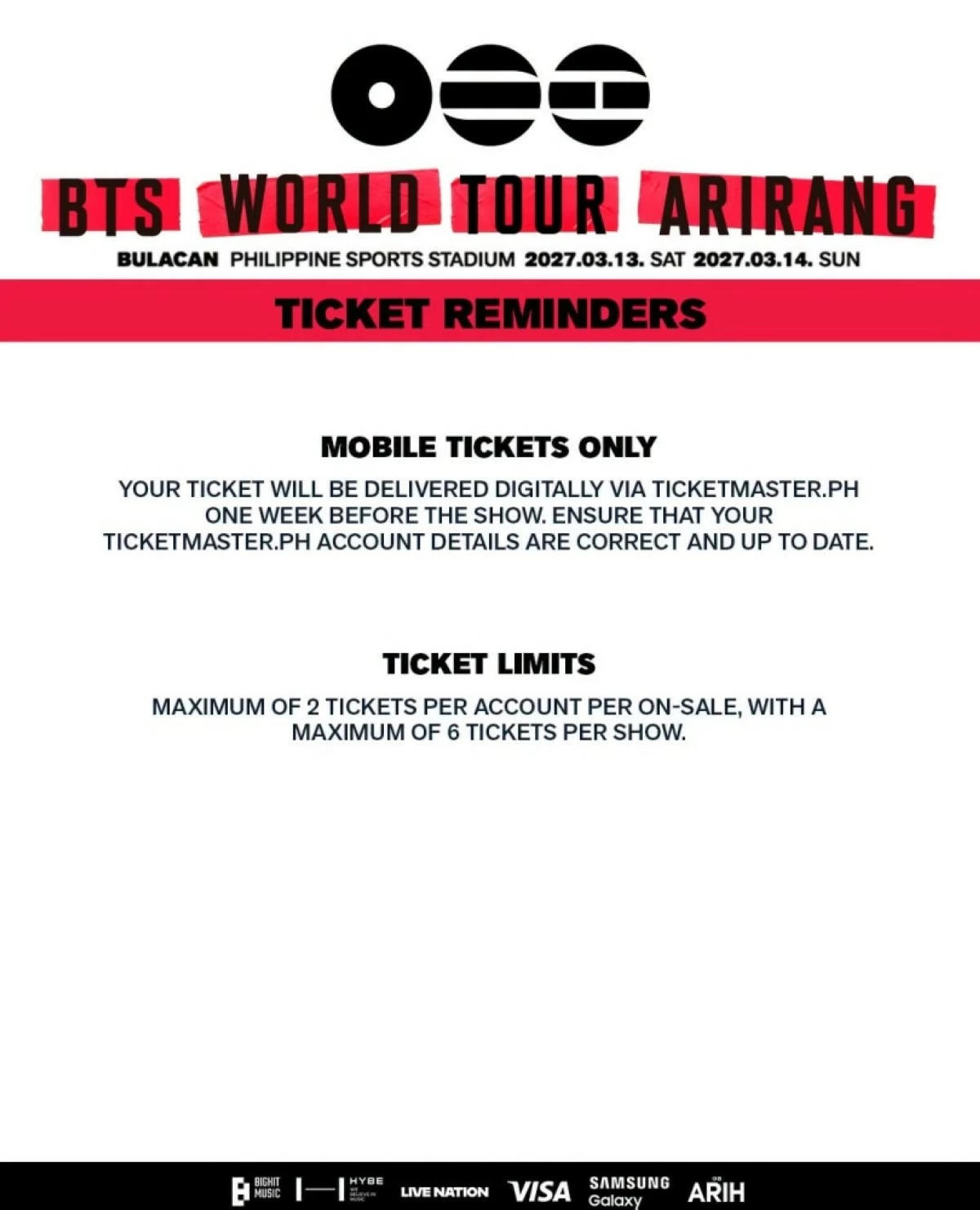 Guidelines for the BTS 