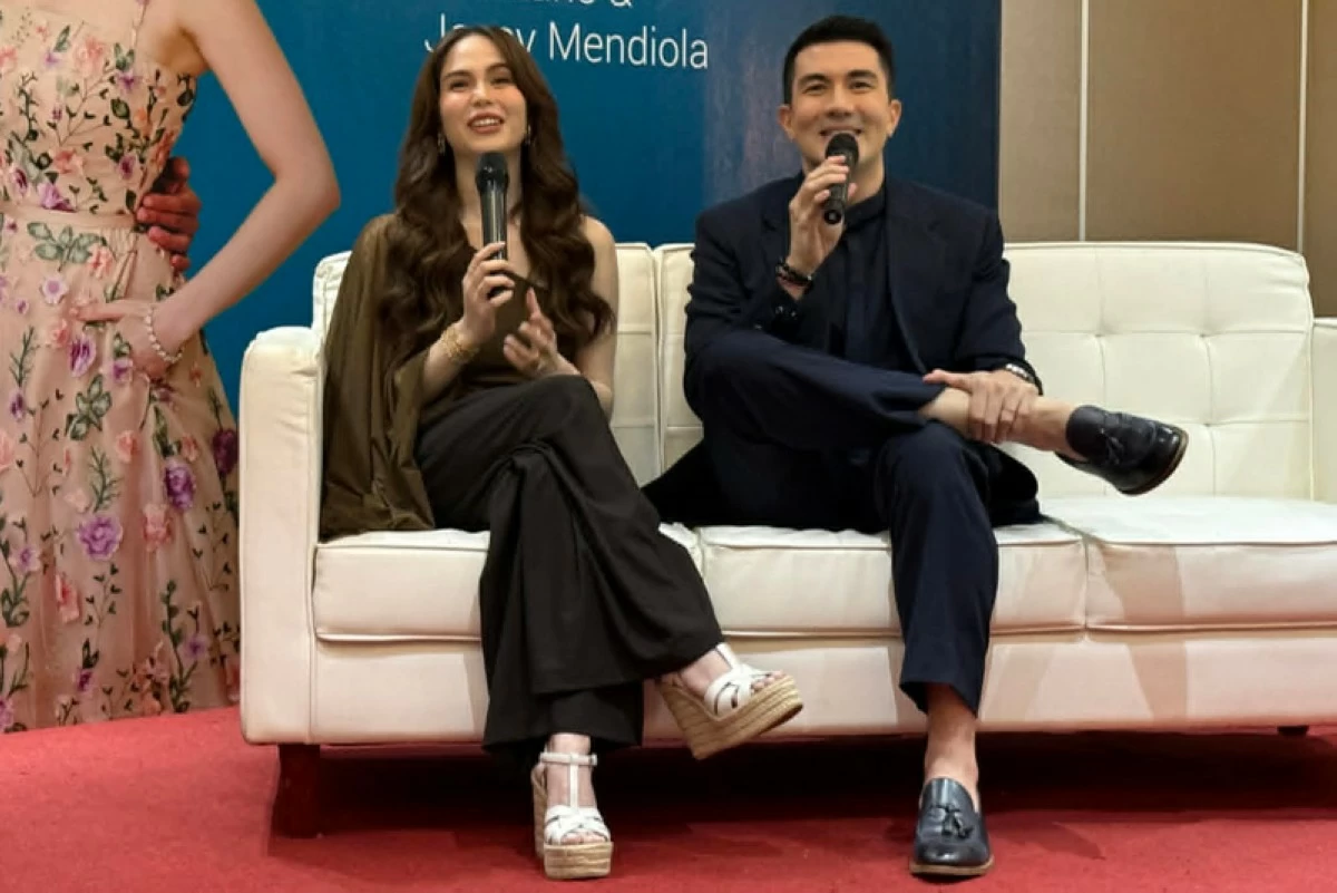 Jessy Mendiola-Manzano and Luis Manzano