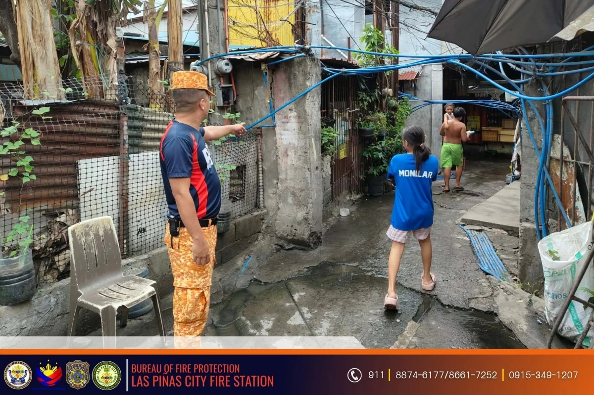 Las Piñas BFP steps up hazard mapping for safer communities