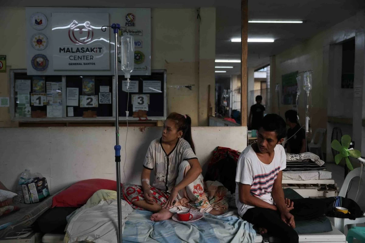 
EVACUATED residents take shelter in a hospital following an earthquake in General Santos City Tuesday, June 9, 2026. (AP)
