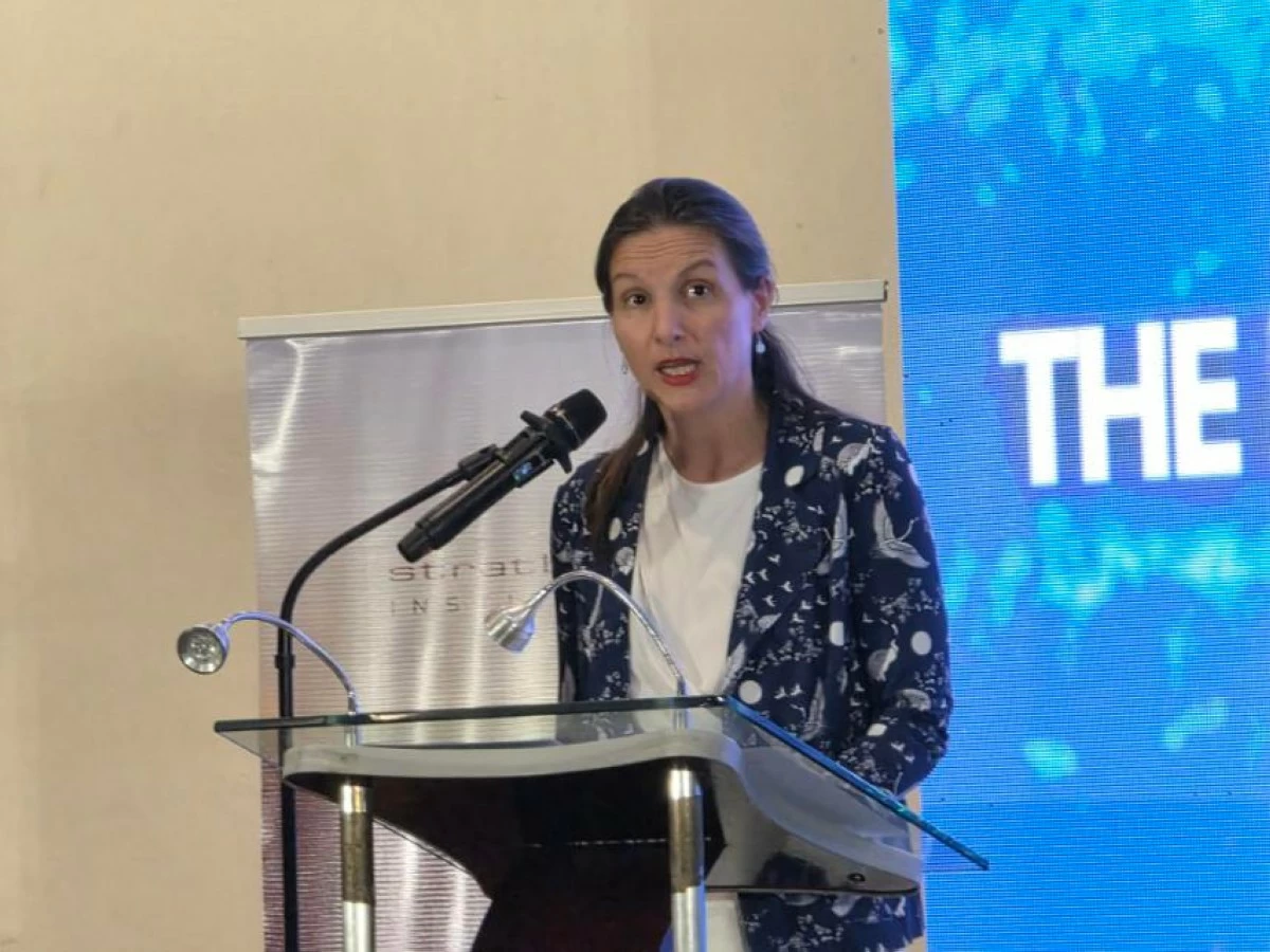 French Ambassador Marie Fontanel underscores France’s commitment to protecting marine biodiversity and upholding a rules-based maritime order, describing the BBNJ Agreement as proof that international law remains an effective framework for addressing global challenges in the Indo-Pacific.  (Photo from Stratbase)
