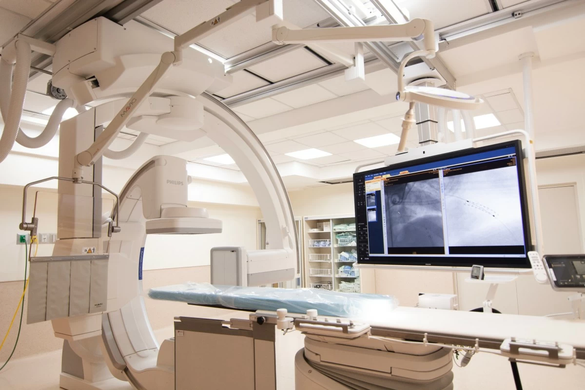 The new Bi-Plane Fluoroscopy System installed at the Cardiac Catheterization Laboratory of MDH