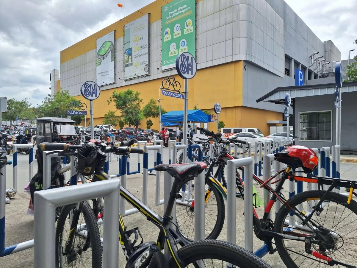 Dedicated bicycle parking at SM supports cyclists with safe, convenient facilities that encourage greener modes of transport.