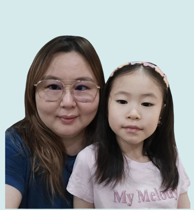 Chelle So, Lumee Kids' co-founder, operations and finance; Mom to Chloe, 8