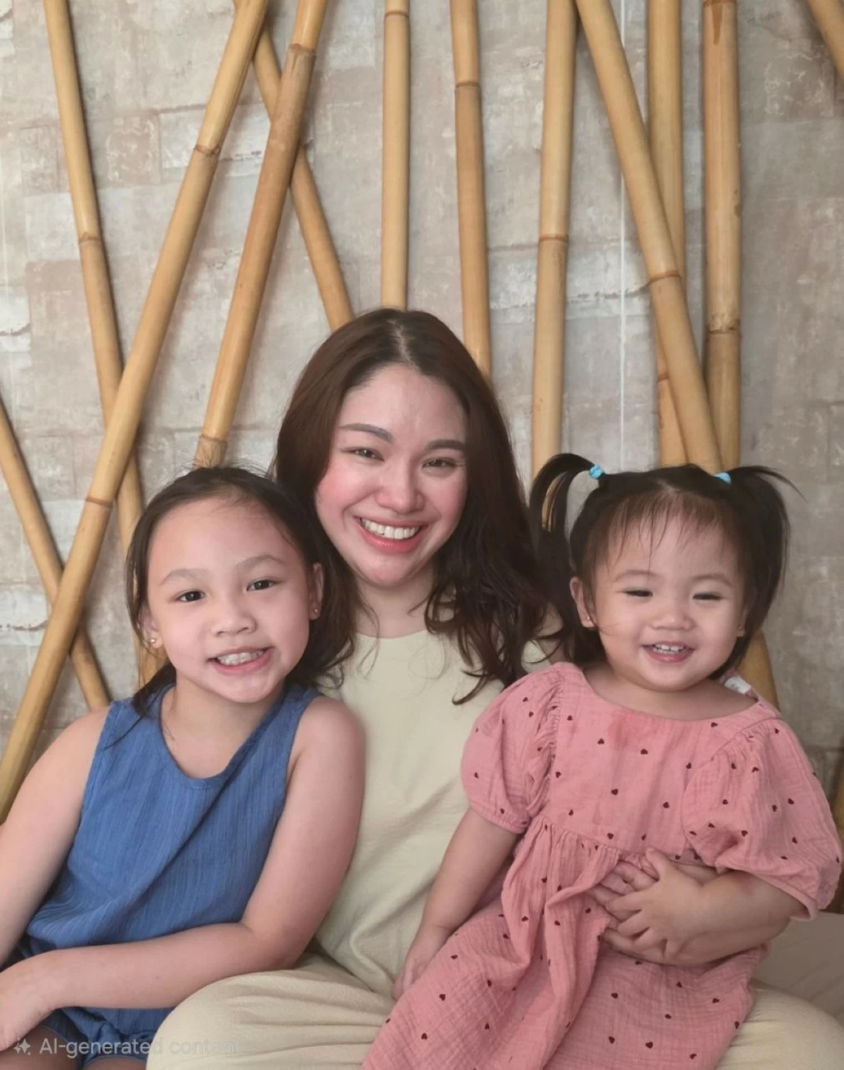 Mara Madarang, Lumee Kids' co-founder, product development and comunications; Mom to Morgan, 8, and Maya, 1
