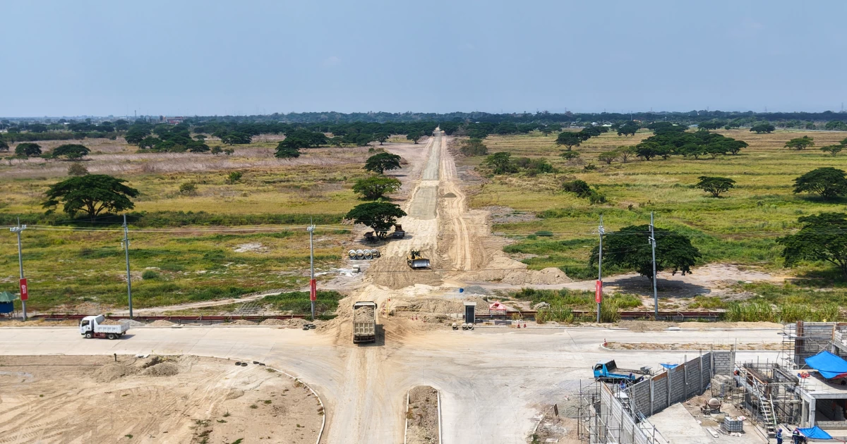 TARI Estate South Access Road (Photo: Aboitiz Economic Estates)