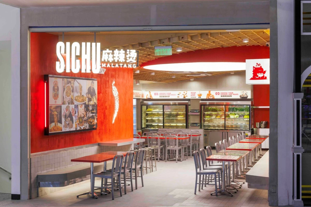 NEW ADDRESS Sichu Malatang's 11th branch at SM North EDSA's The Block features a refreshed design inspired by the energy of late-night food districts. (Photo: Sichu Malatang)