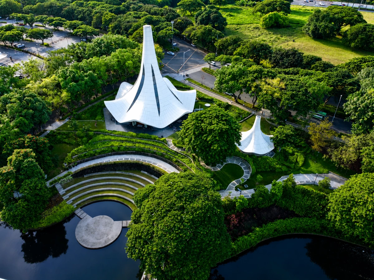The Our Lady of Lourdes Chapel in Filinvest City received Gold in the Purpose-Built category at the 2026 FIABCI World Prix d’Excellence Awards for its thoughtful architectural design — another milestone recognition following its distinction as the sole Philippine winner at the 2025 ULI Asia Pacific Awards for Excellence. (Photo: Filinvest)