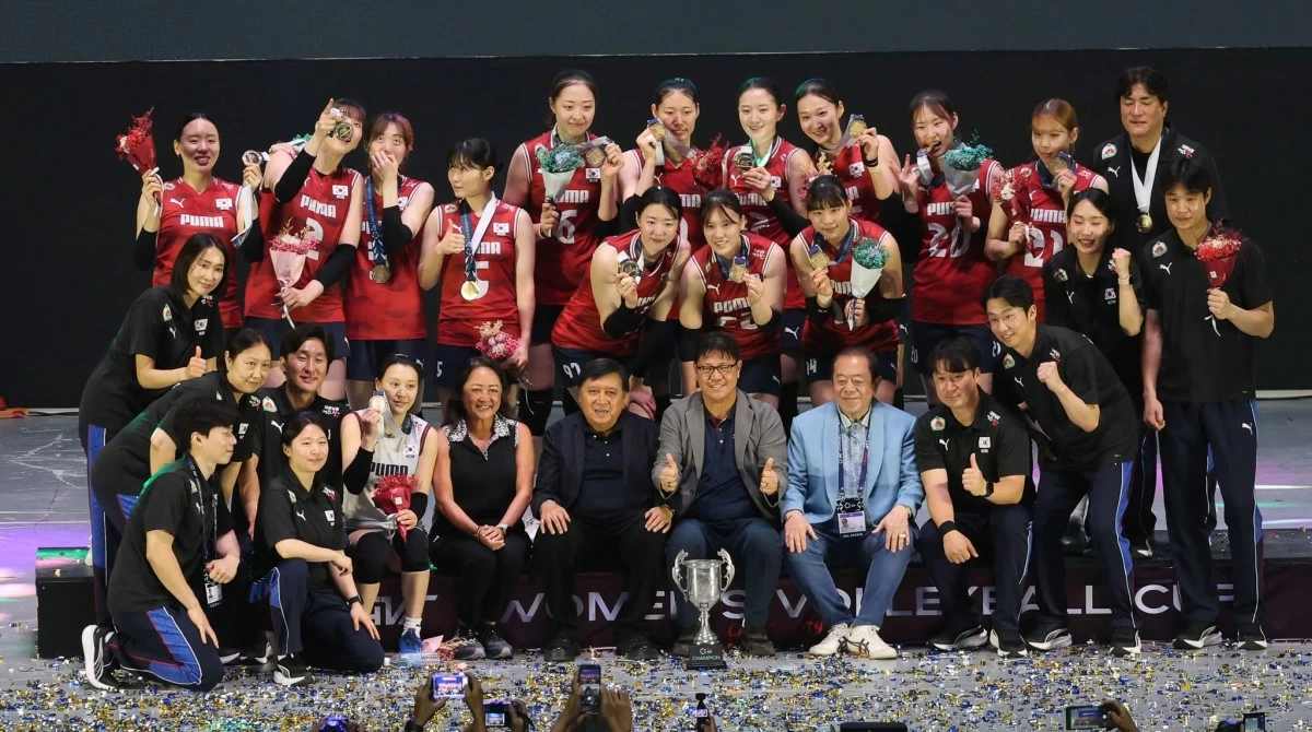 South Korea flexes might, dominates Taipei to hoist AVC Cup crown