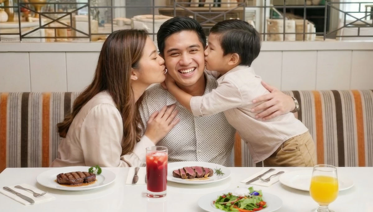 Share meaningful moments and hearty flavors with Dad this Father’s Day with the Steak It Easy Room Package.
