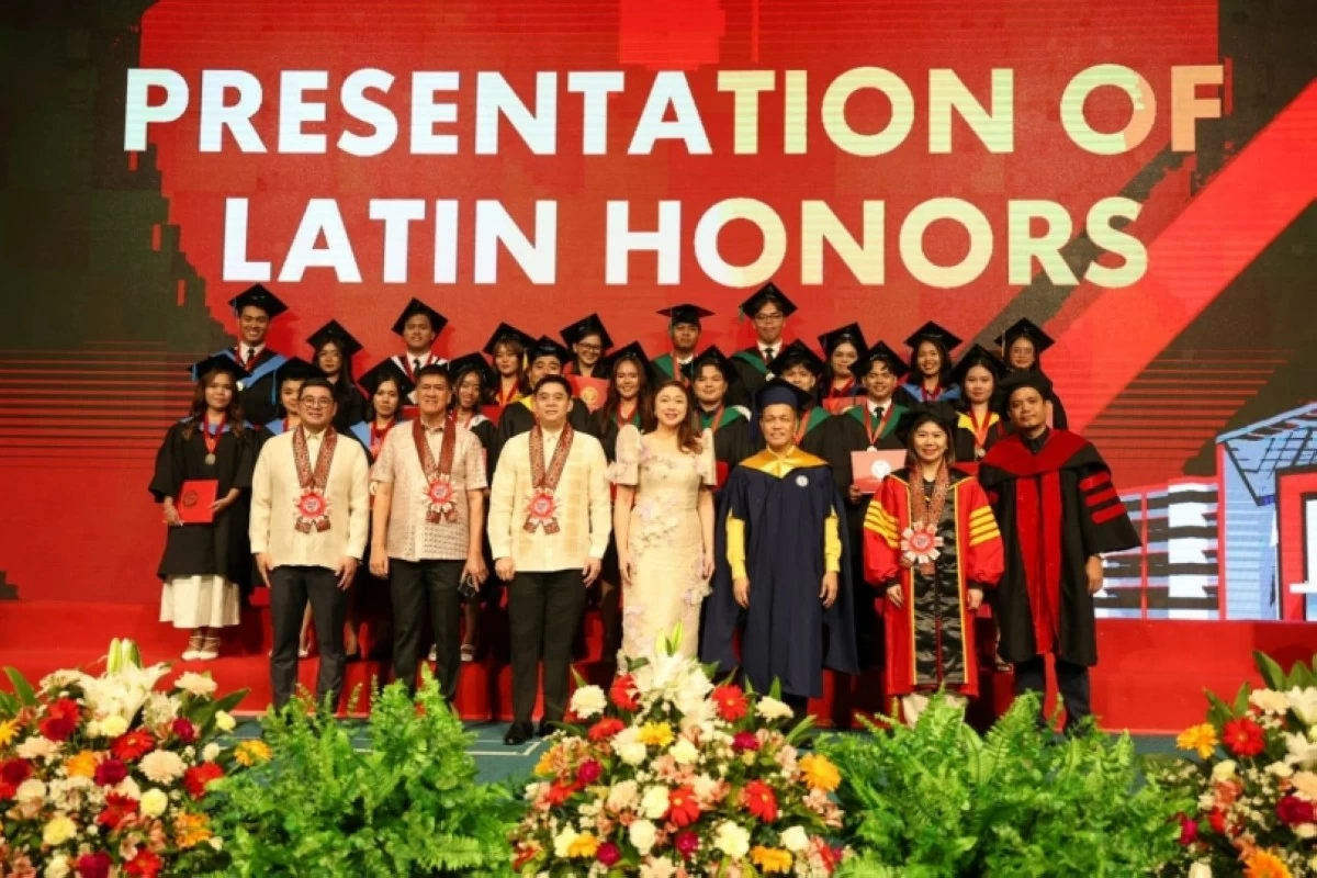 The 20th Commencement Exercises of the Taguig City University (TCU) on June 16 (Photo from the Taguig City government) 


