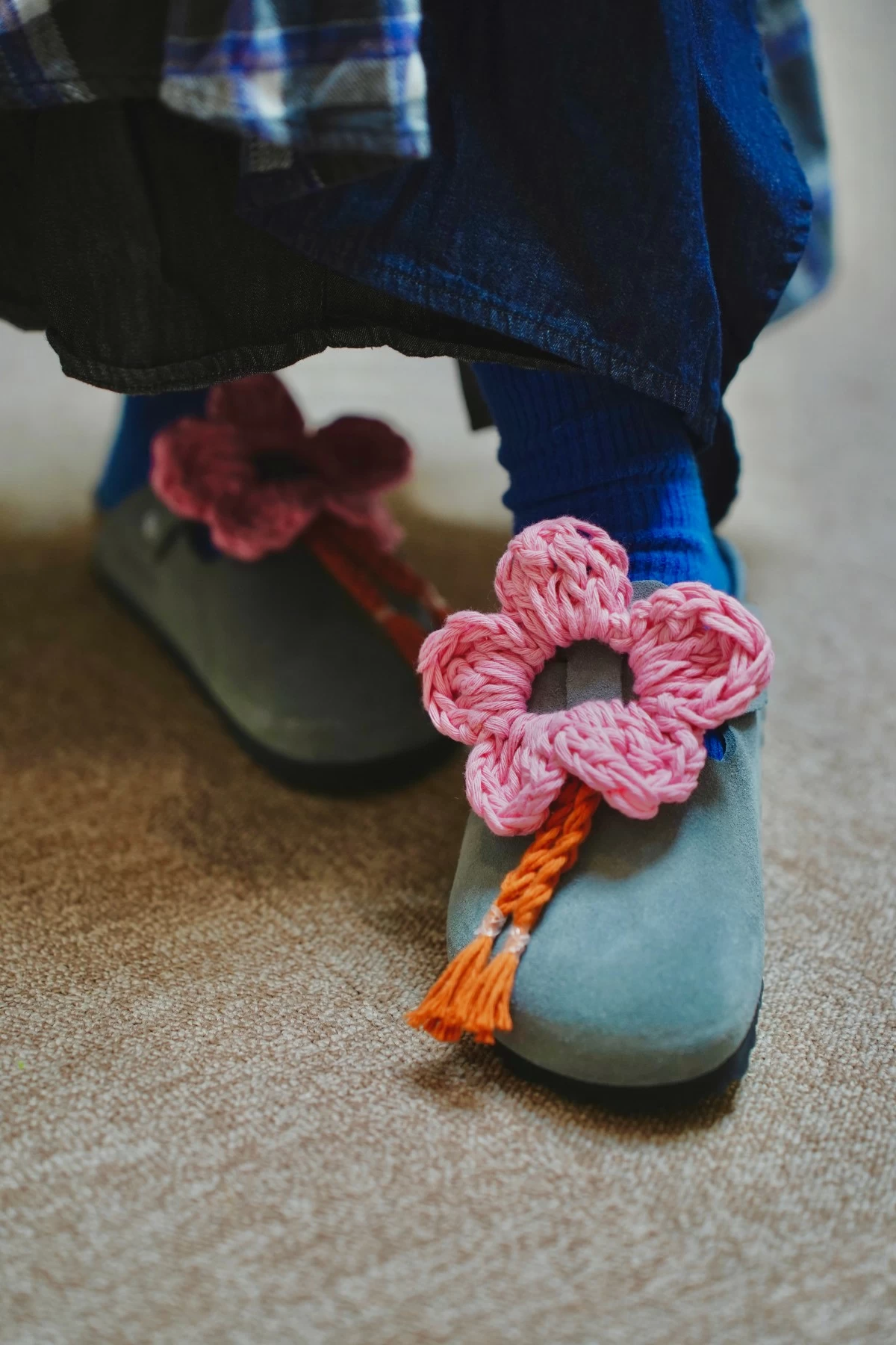 Boston adorned with crocheted pieces by Ilang-ilang