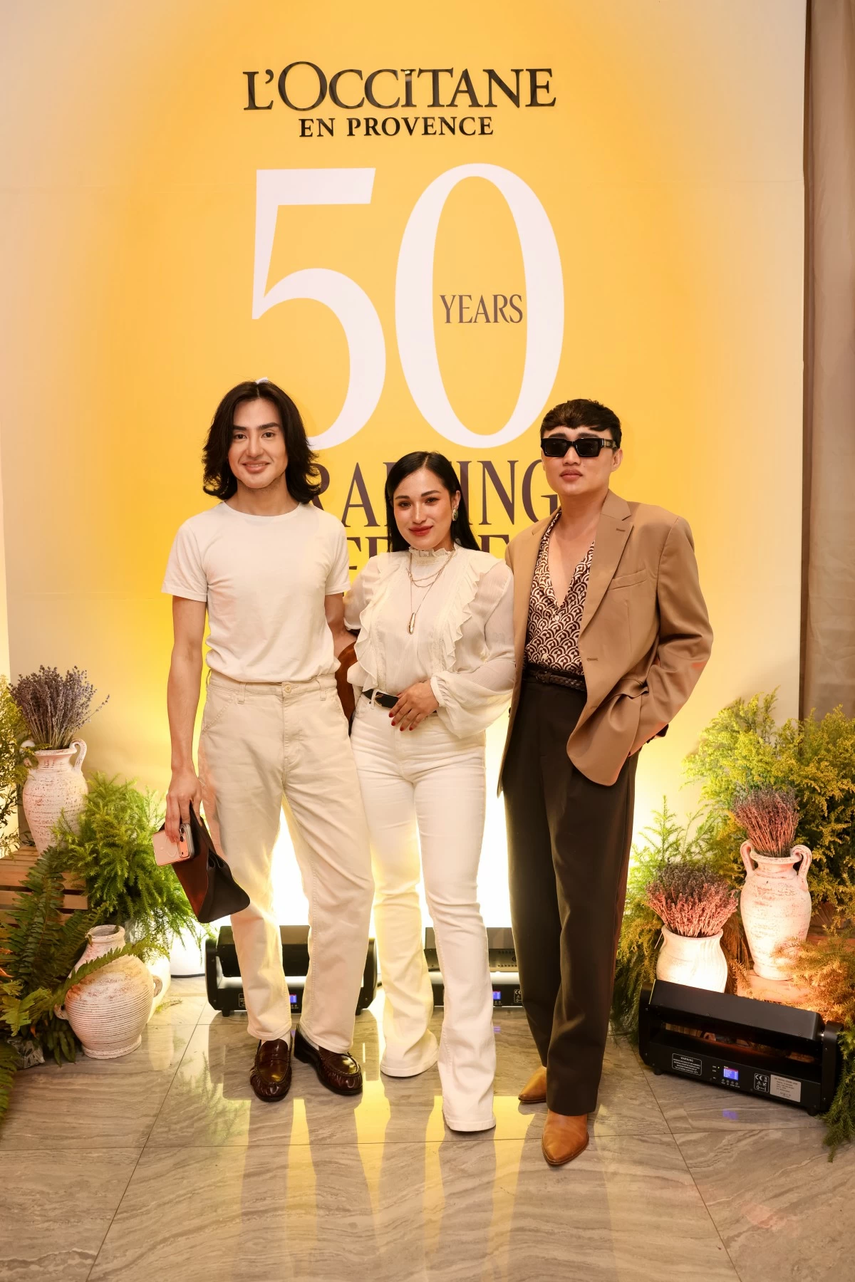 Justin Louise Soriano, Florence Vergara, and Jeck Aguilar
