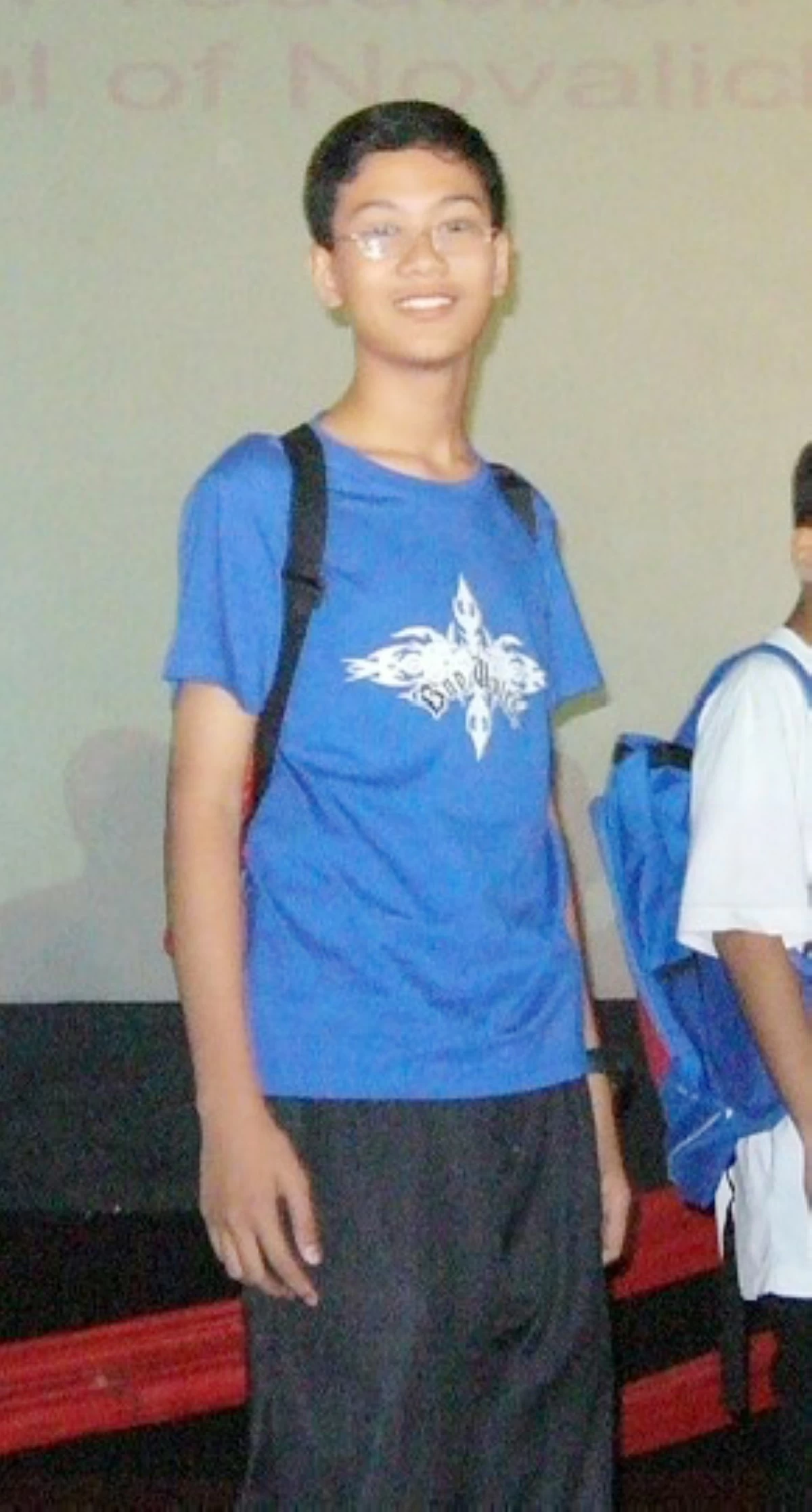 THEN A young Prince before his fitness journey.
