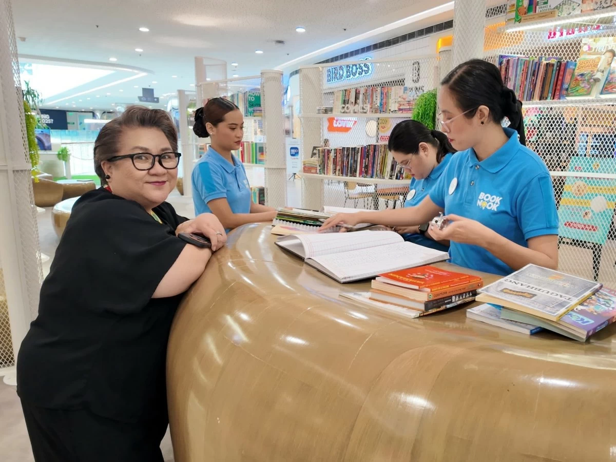The first batch of Book Nook ambassadors, as part of the partnership with the Autism Society Philippines (ASP) Autism Works program, demonstrates how inclusive community spaces can empower individuals through  opportunities for meaningful participation and engagement. (Photo courtesy of Mona Magno Veluz/Facebook)

