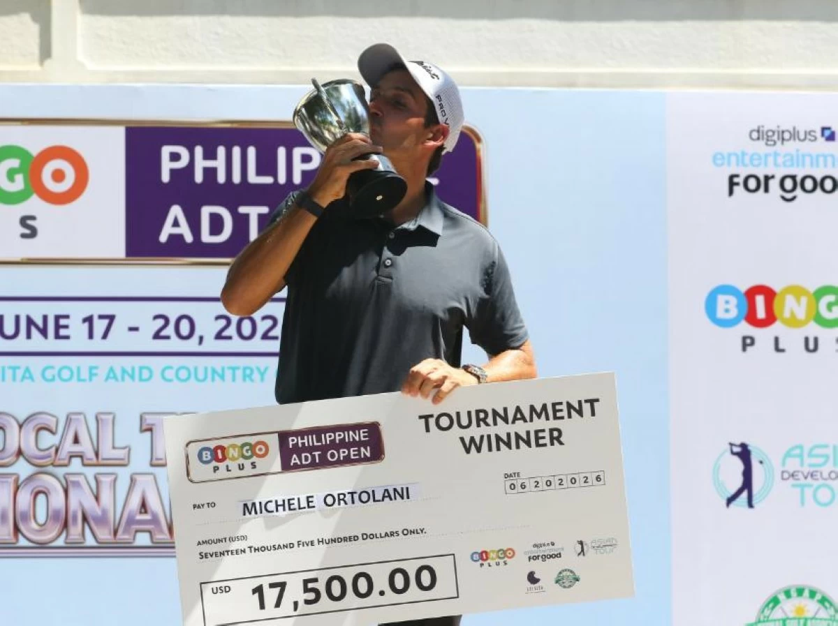 Ortolani captures BingoPlus Philippine ADT Open title; Ramos ...