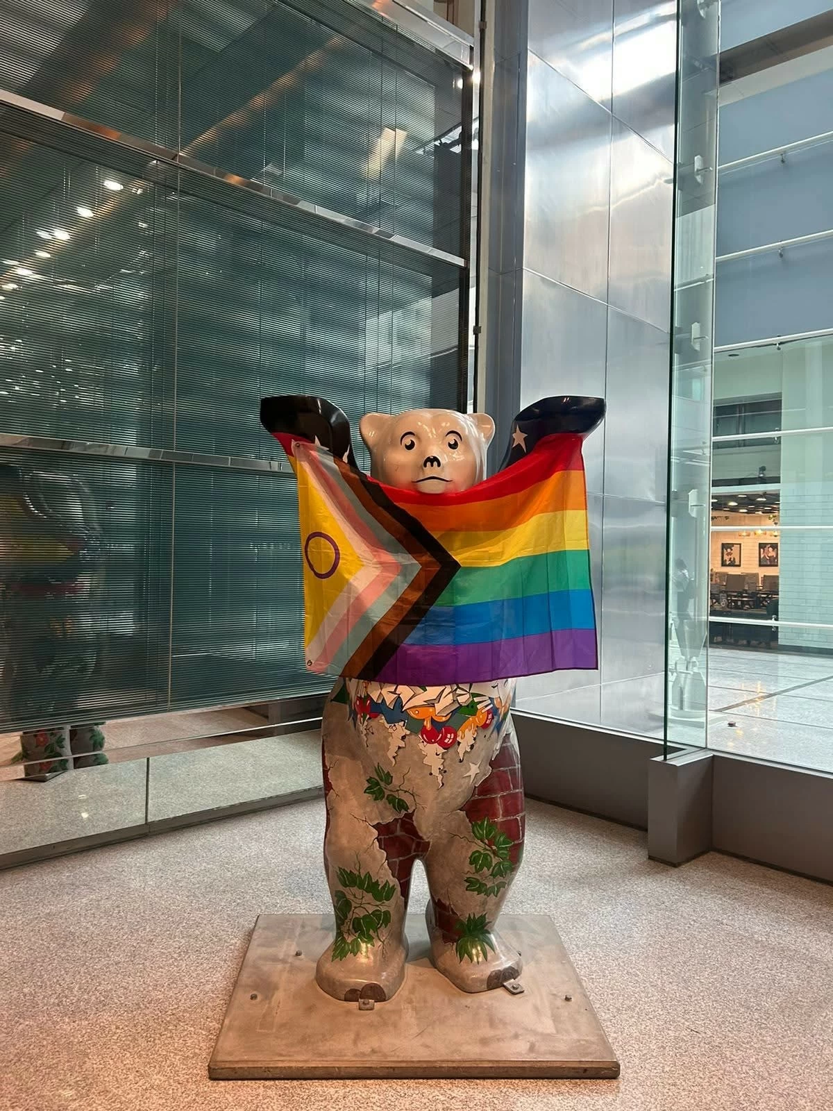 The German Embassy’s iconic Buddy Bear joins Pride Month celebrations, reflecting Germany’s commitment to equality, inclusion, and respect for the rights of LGBTQIA+ communities.