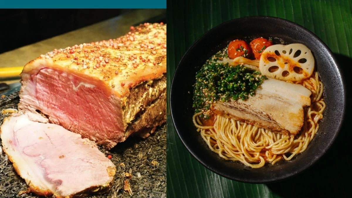 Roast beef at Ilang-ilang and Underbelly's version of sinigang