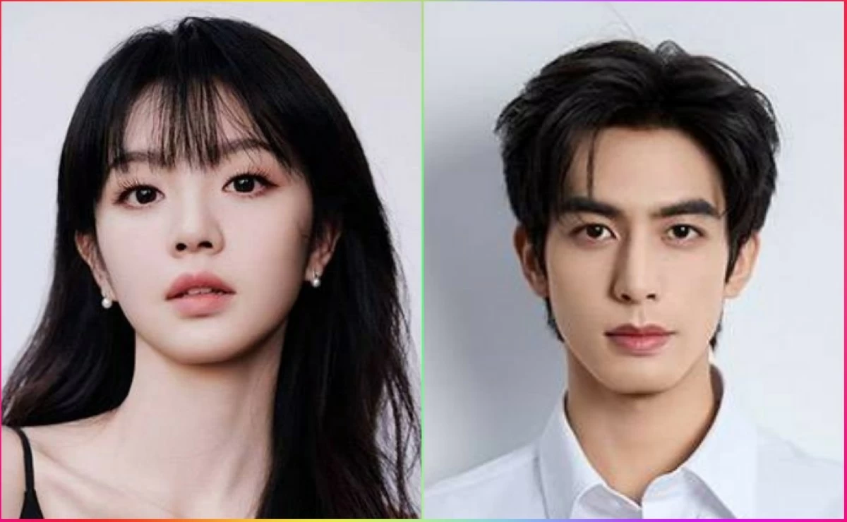People's Choice Award winners Song Weilong (right) and Tian Xiwei (Global OTT Awards) 